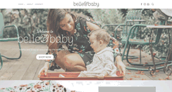 Desktop Screenshot of belleandbaby.com